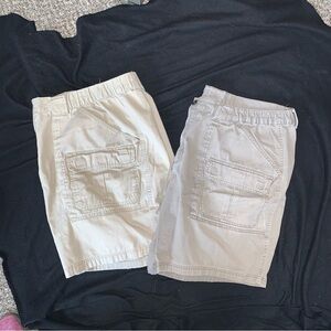 Bundle – 2 Pair Men’s Croft & Barrow Cargo Shorts – Size 46